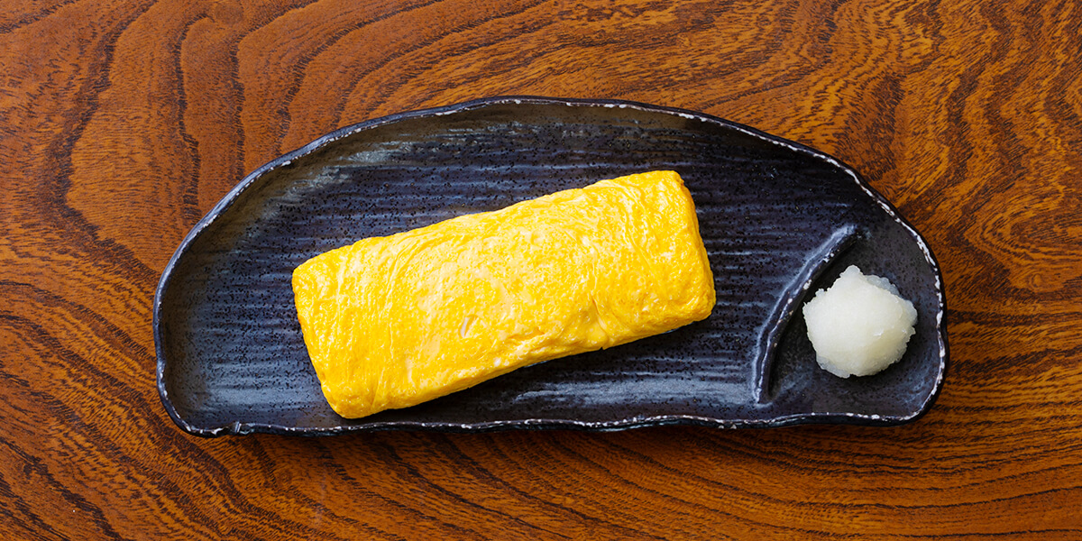 鳥だし巻卵焼き 写真