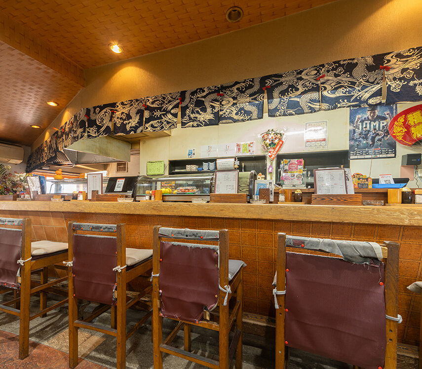 カウンター席 写真